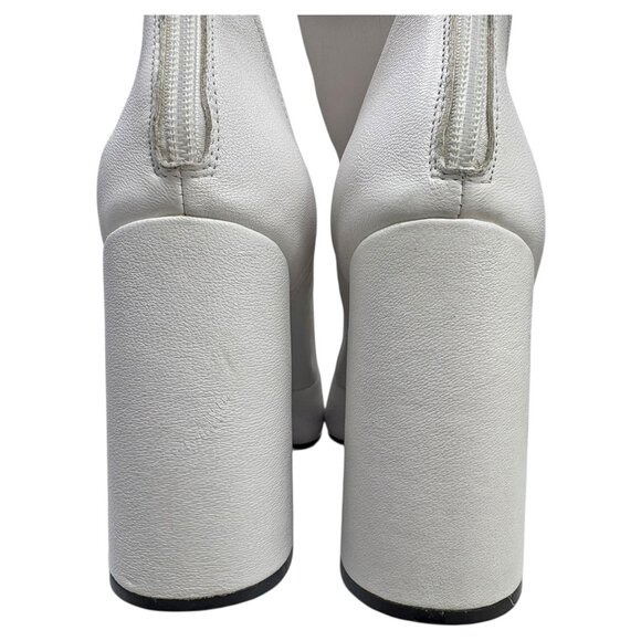 Alias Mae Ahnika Leather Pointy Block Heel Booties - Picture 9 of 11